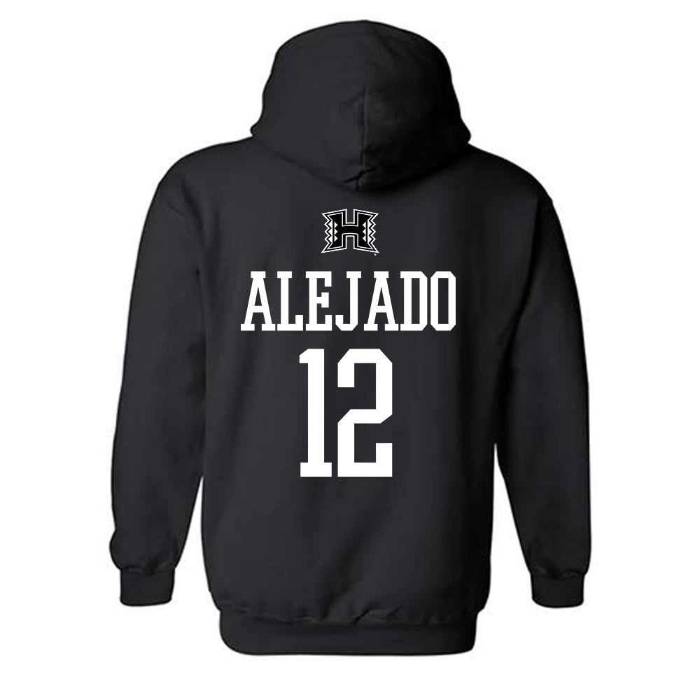 Hawaii - NCAA Football : Micah Alejado - Hooded Sweatshirt