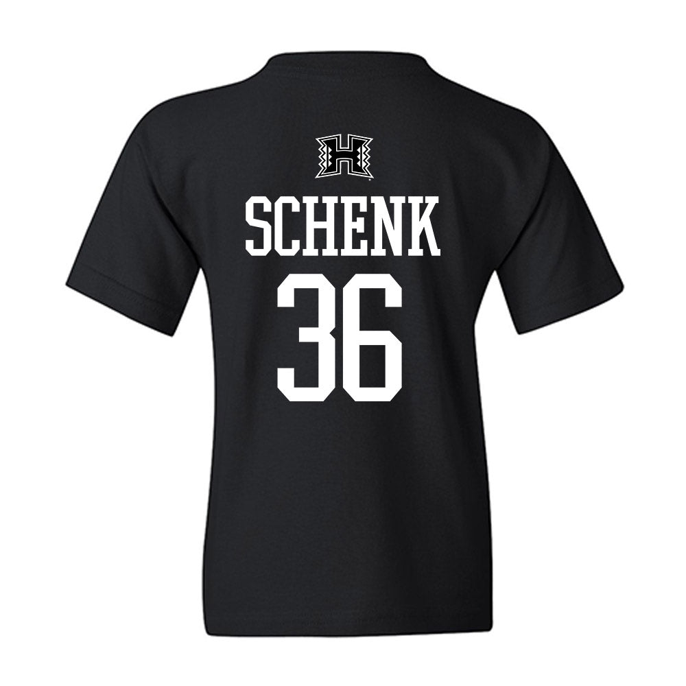 Hawaii - NCAA Baseball : Kahiau Schenk - Classic Shersey Youth T-Shirt-1