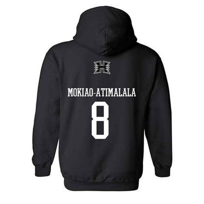 Hawaii - NCAA Football : Tamatoa Mokiao-Atimalala - Classic Shersey Hooded Sweatshirt