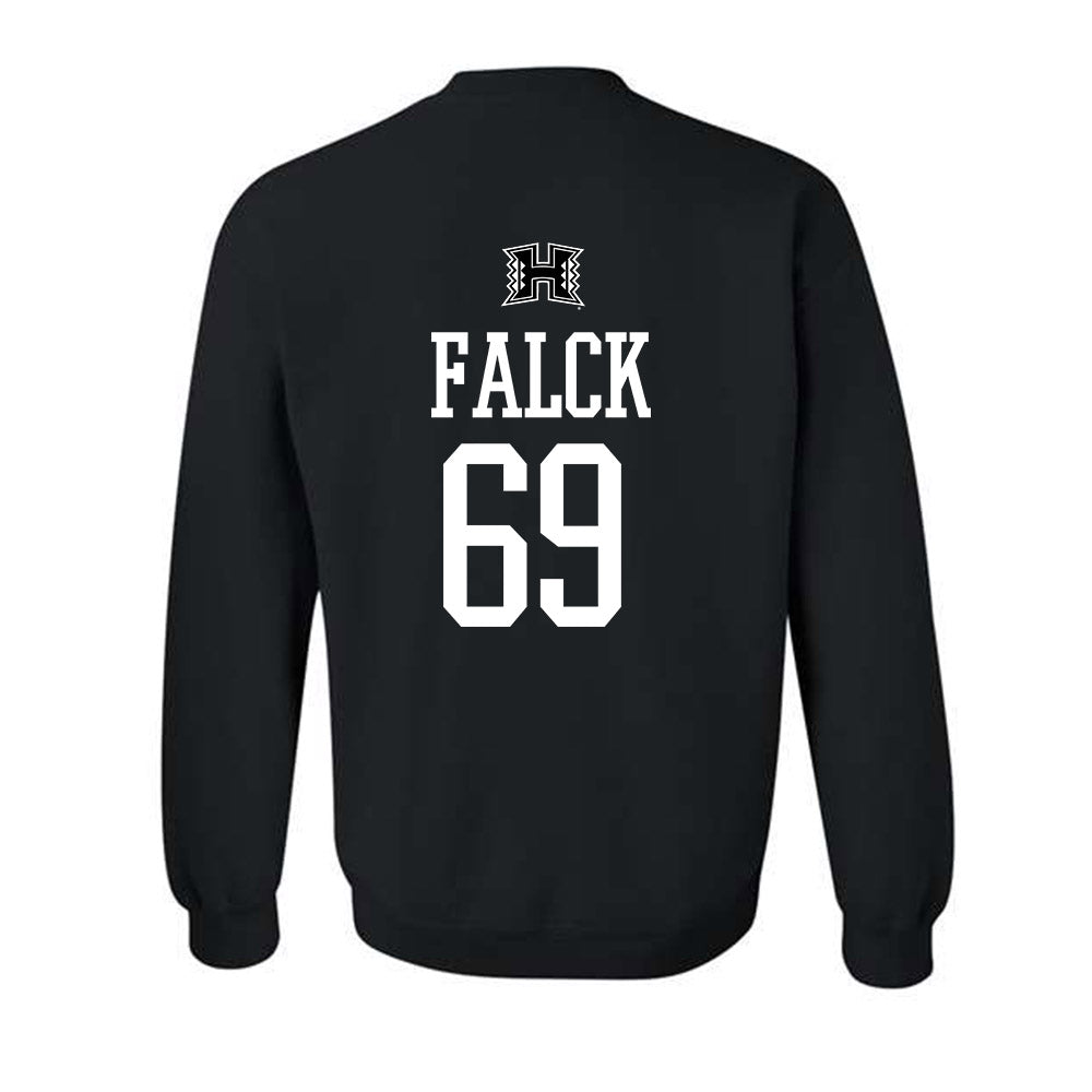 Hawaii - NCAA Football : Ben Falck - Crewneck Sweatshirt