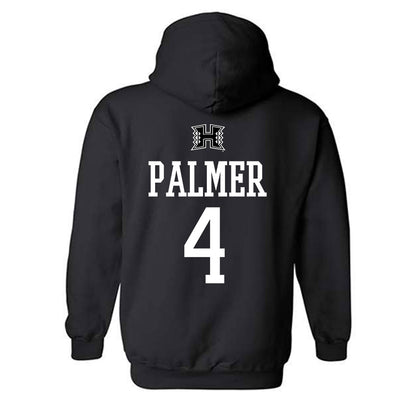Hawaii - NCAA Football : Elijah Palmer - Classic Shersey Hooded Sweatshirt-1