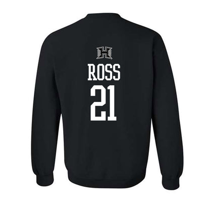 Hawaii - NCAA Football : Fabian Ross - Crewneck Sweatshirt