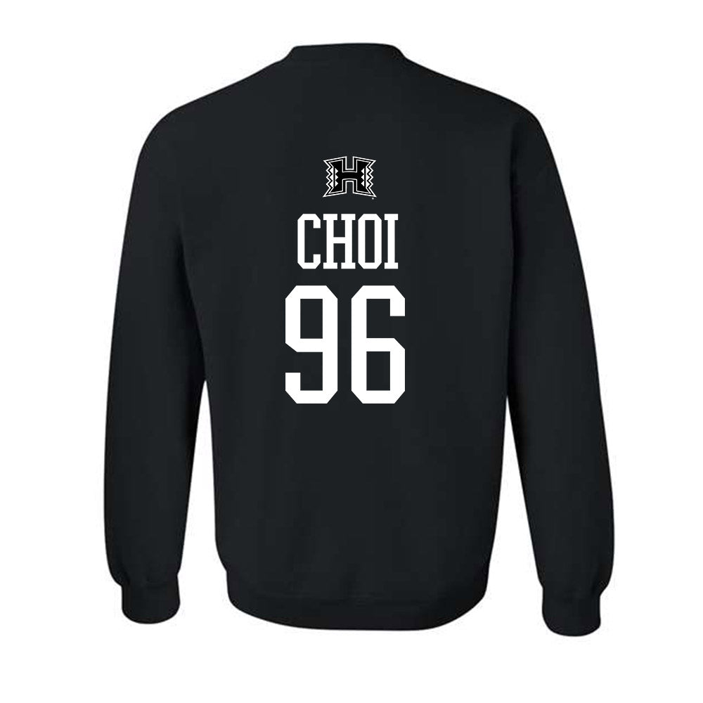 Hawaii - NCAA Football : Andrew Choi - Classic Shersey Crewneck Sweatshirt-1