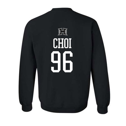 Hawaii - NCAA Football : Andrew Choi - Classic Shersey Crewneck Sweatshirt-1