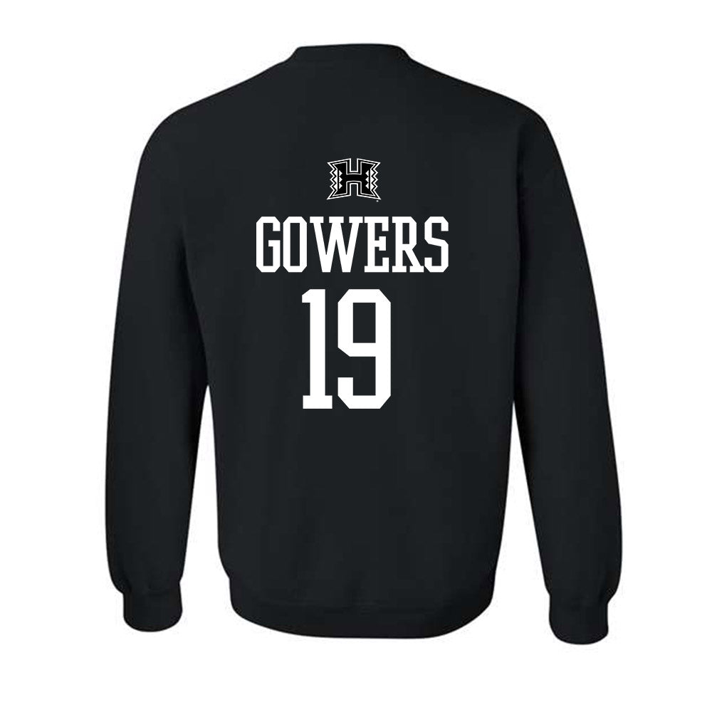 Hawaii - NCAA Football : Billy Gowers - Classic Shersey Crewneck Sweatshirt-1