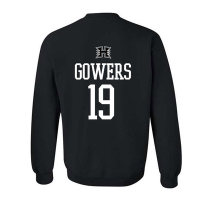 Hawaii - NCAA Football : Billy Gowers - Classic Shersey Crewneck Sweatshirt-1