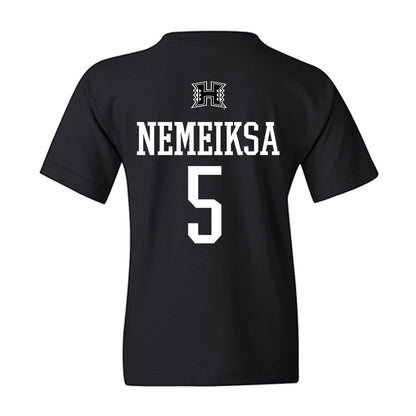 Hawaii - NCAA Men's Basketball : Gytis Nemeiksa - Classic Shersey Youth T-Shirt-1