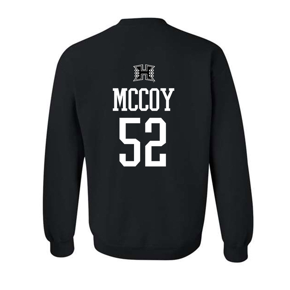Hawaii - NCAA Football : Luther McCoy - Classic Shersey Crewneck Sweatshirt-1