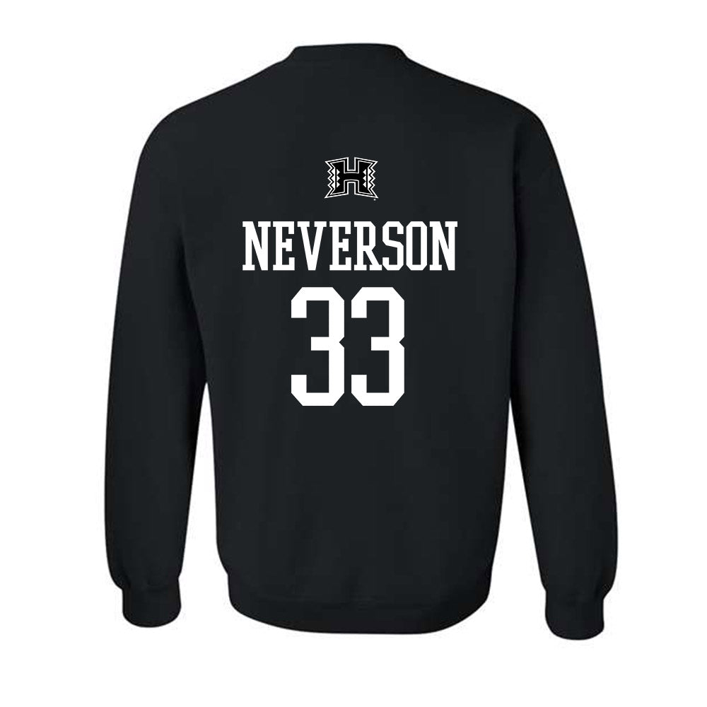 Hawaii - NCAA Women's Basketball : Saniyah Neverson - Classic Shersey Crewneck Sweatshirt-1