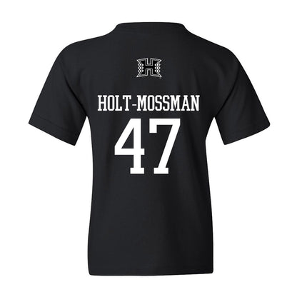 Hawaii - NCAA Football : Emmet Holt-Mossman - Youth T-Shirt