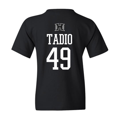 Hawaii - NCAA Football : Dennis Tadio - Youth T-Shirt
