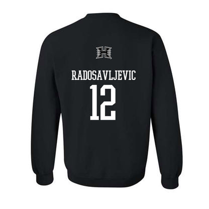 Hawaii - NCAA Women's Swimming & Diving : Camille Radosavljevic - Classic Shersey Crewneck Sweatshirt-1