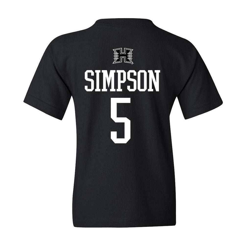 Hawaii - NCAA Women's Soccer : Riley Simpson - Classic Shersey Youth T-Shirt