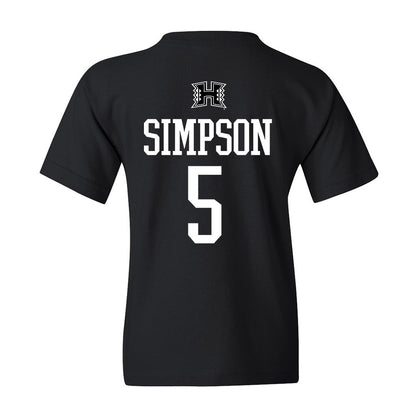 Hawaii - NCAA Women's Soccer : Riley Simpson - Classic Shersey Youth T-Shirt