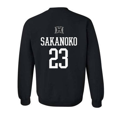 Hawaii - NCAA Men's Volleyball : Louis Sakanoko - Classic Shersey Crewneck Sweatshirt-1