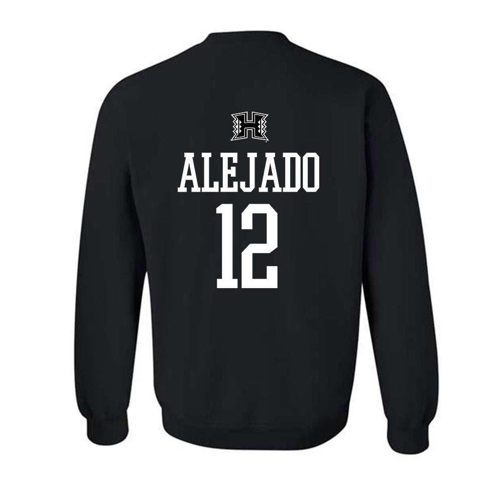 Hawaii - NCAA Football : Micah Alejado - Classic Shersey Crewneck Sweatshirt-1