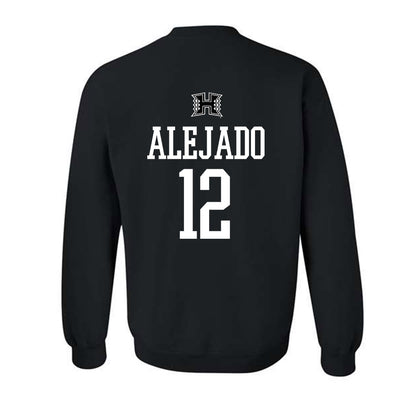 Hawaii - NCAA Football : Micah Alejado - Classic Shersey Crewneck Sweatshirt-1