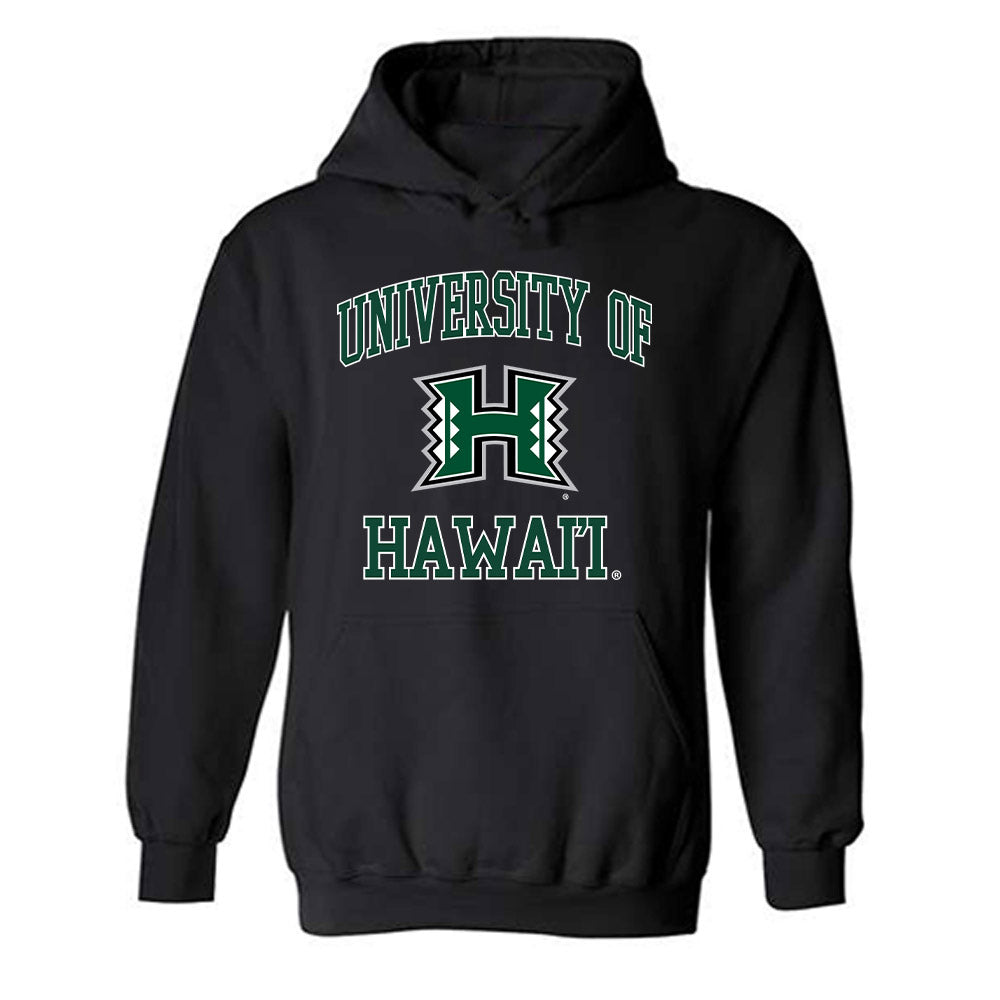 Hawaii - NCAA Women's Basketball : Saniyah Neverson - Classic Shersey Hooded Sweatshirt-0