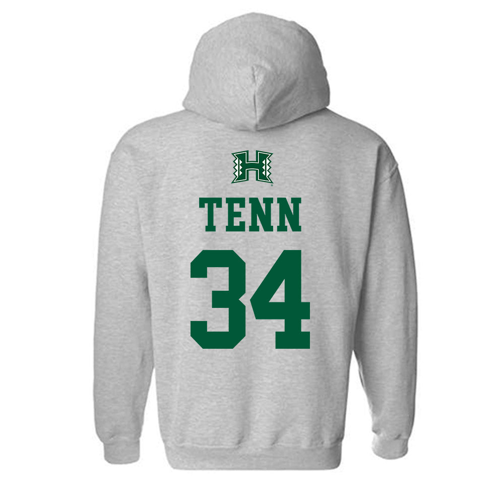 Hawaii - NCAA Baseball : Zacary Tenn - Classic Shersey Hooded Sweatshirt-1