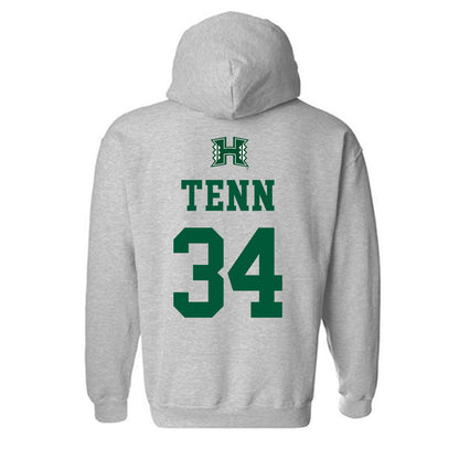 Hawaii - NCAA Baseball : Zacary Tenn - Classic Shersey Hooded Sweatshirt-1