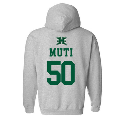 Hawaii - NCAA Football : Tui Muti - Classic Shersey Hooded Sweatshirt