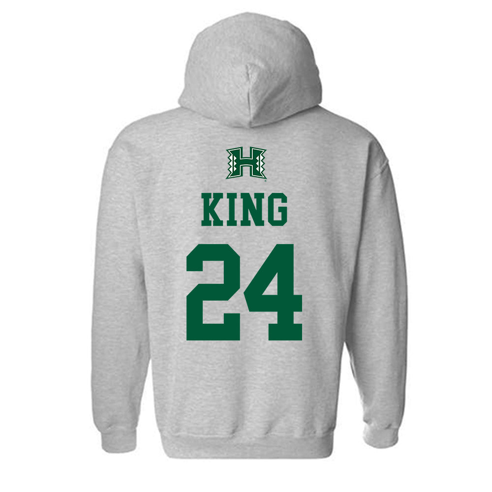 Hawaii - NCAA Football : Devyn King - Classic Shersey Hooded Sweatshirt-1