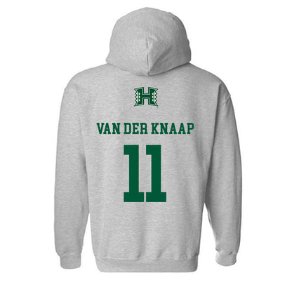 Hawaii - NCAA Men's Basketball : Jacopo Van der Knaap - Classic Shersey Hooded Sweatshirt