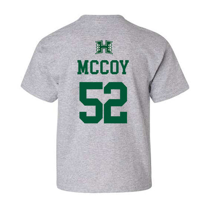 Hawaii - NCAA Football : Luther McCoy - Classic Shersey Youth T-Shirt-1