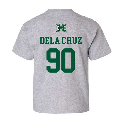 Hawaii - NCAA Football : Ha'aheo Dela Cruz - Youth T-Shirt