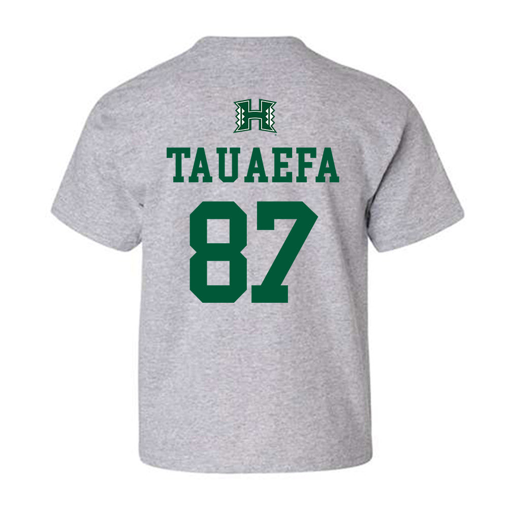 Hawaii - NCAA Football : Devon Tauaefa - Classic Shersey Youth T-Shirt-1