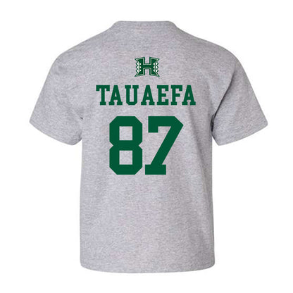 Hawaii - NCAA Football : Devon Tauaefa - Classic Shersey Youth T-Shirt-1