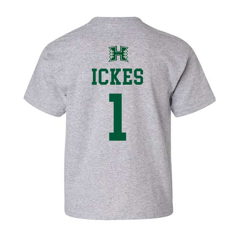Hawaii - NCAA Baseball : Elijah Ickes - Classic Shersey Youth T-Shirt-1