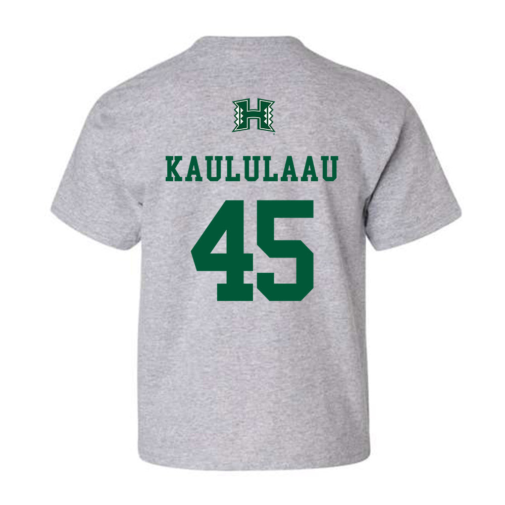 Hawaii - NCAA Football : Blade Kaululaau - Youth T-Shirt