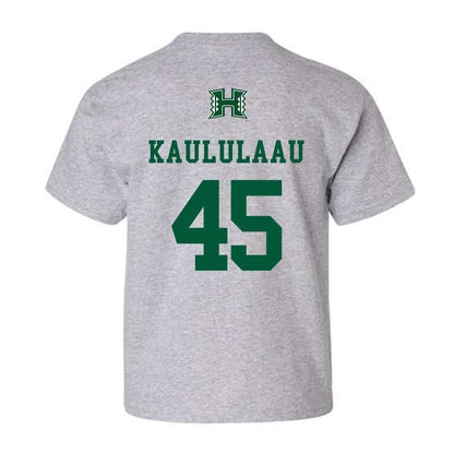 Hawaii - NCAA Football : Blade Kaululaau - Youth T-Shirt