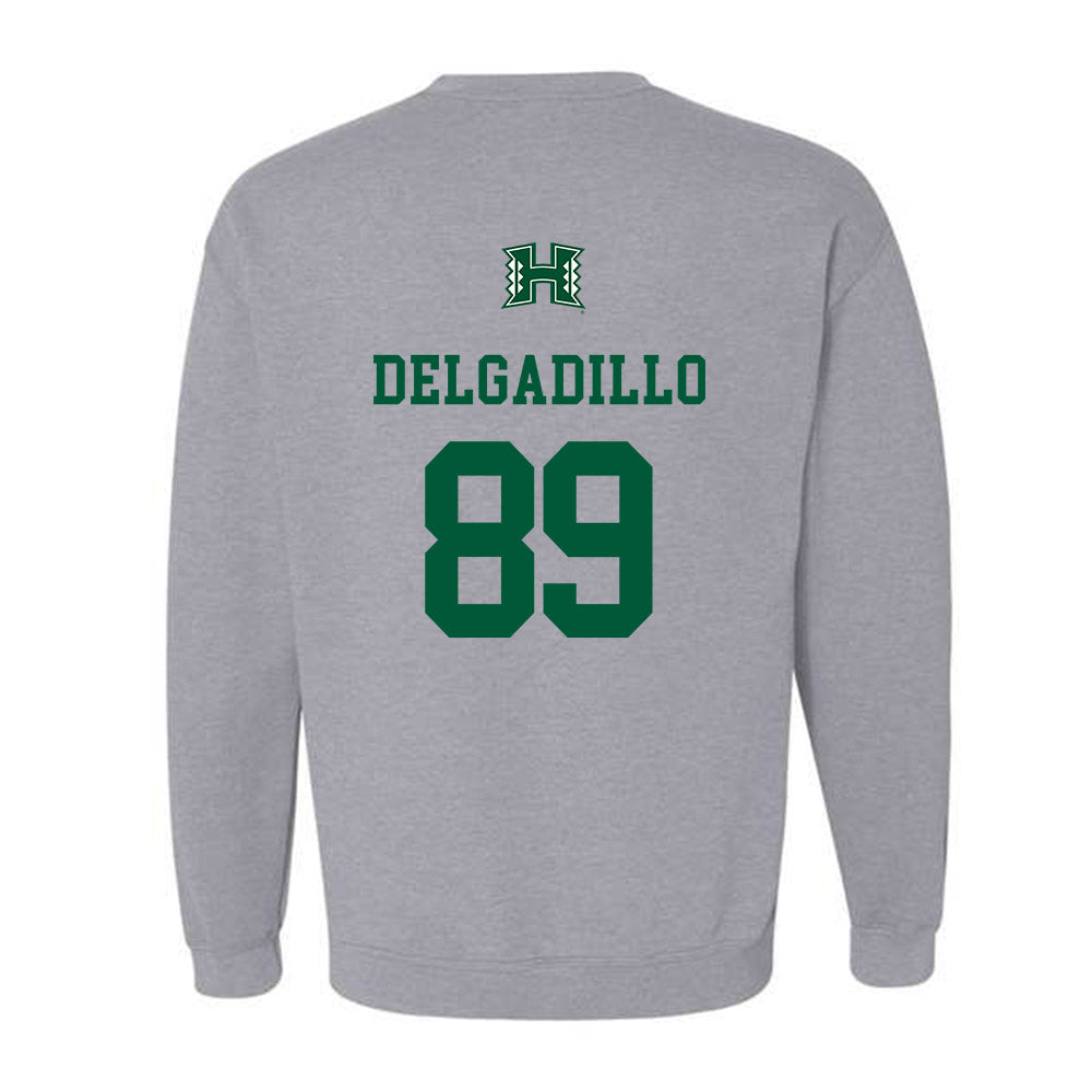 Hawaii - NCAA Football : Nick Delgadillo - Classic Shersey Crewneck Sweatshirt-1