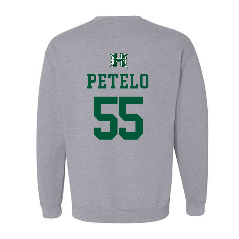 Hawaii - NCAA Football : Zoram Petelo - Crewneck Sweatshirt