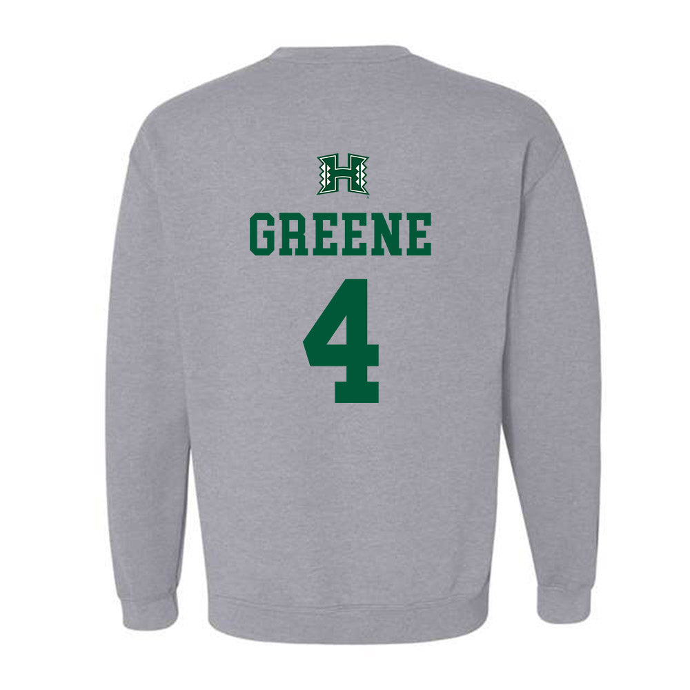 Hawaii - NCAA Men's Basketball : Marcus Greene - Classic Shersey Crewneck Sweatshirt