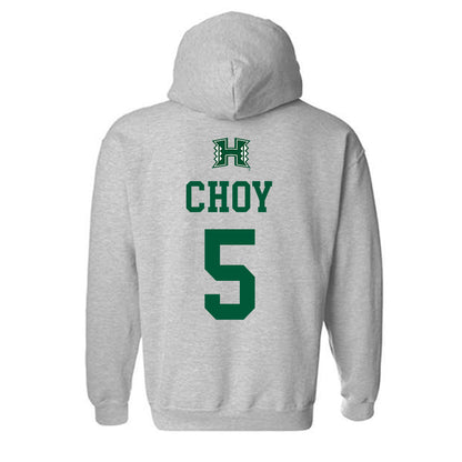 Hawaii - NCAA Men's Volleyball : Eleu Choy - Classic Shersey Hooded Sweatshirt-1