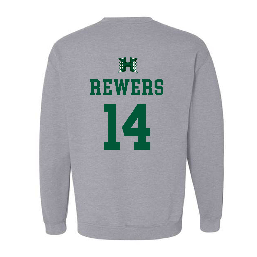 Hawaii - NCAA Women's Basketball : Brooklyn Rewers - Classic Shersey Crewneck Sweatshirt-1