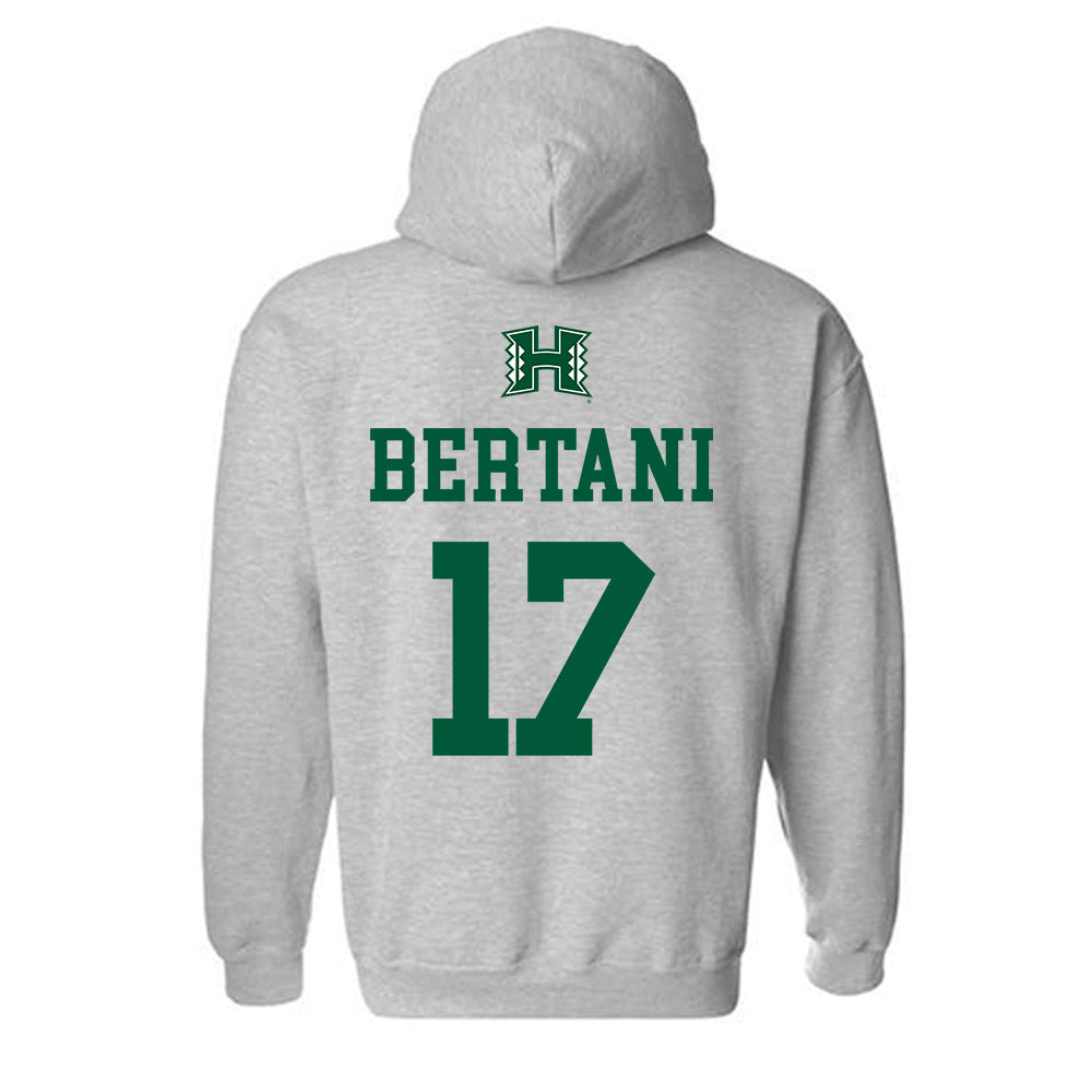 Hawaii - NCAA Women's Soccer : Piper Bertani - Classic Shersey Hooded Sweatshirt-1