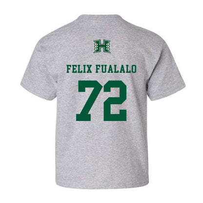 Hawaii - NCAA Football : Luke Felix-Fualalo - Youth T-Shirt