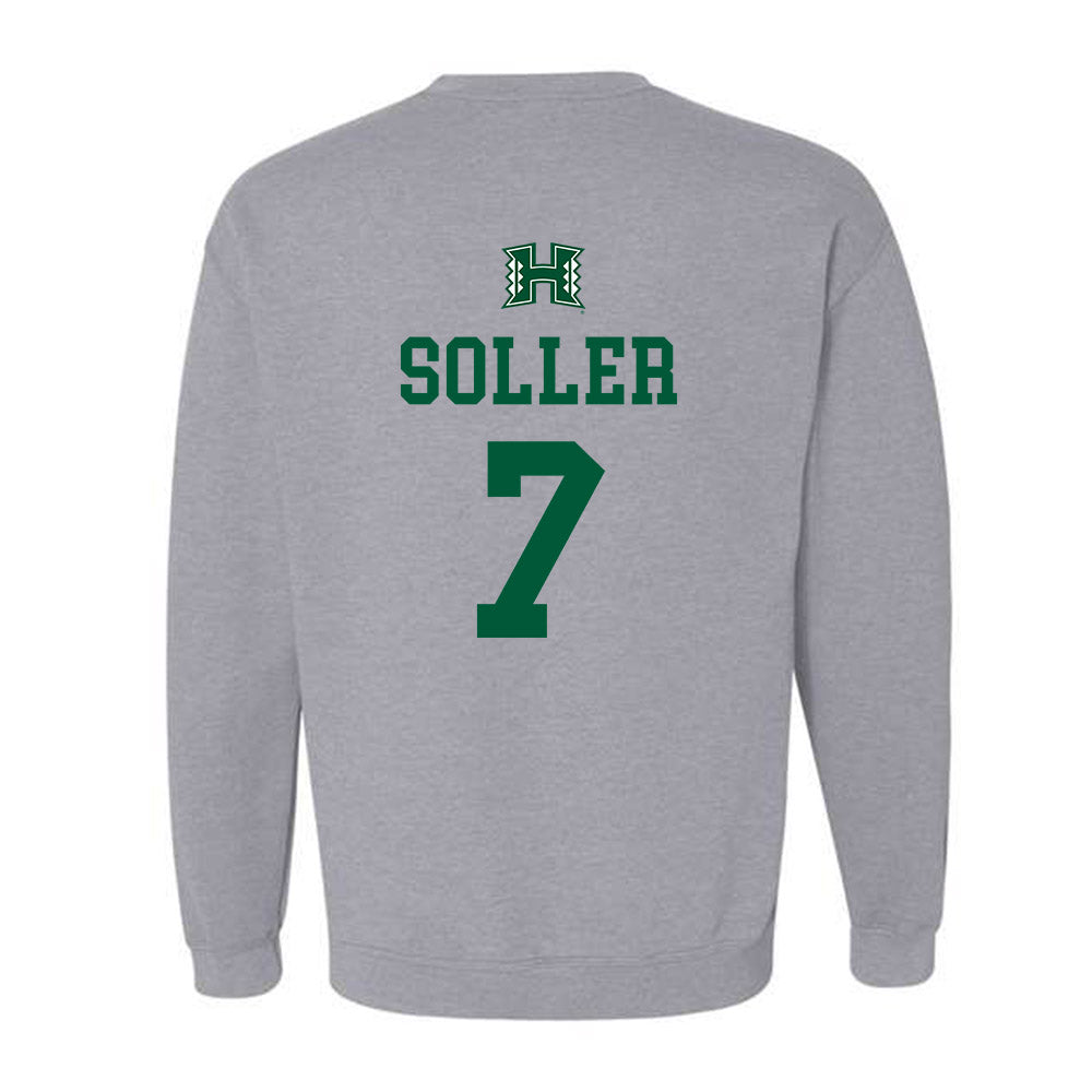 Hawaii - NCAA Softball : Kiani Soller - Classic Shersey Crewneck Sweatshirt-1