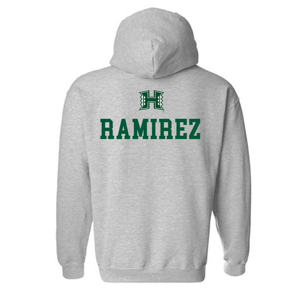 Hawaii - NCAA Men's Swimming & Diving : Juan Ramirez - Classic Shersey Hooded Sweatshirt