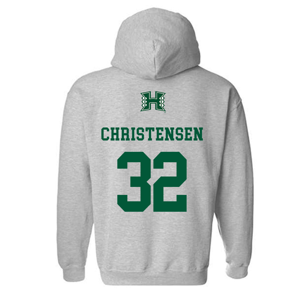 Hawaii - NCAA Men's Basketball : Tanner Christensen - Classic Shersey Hooded Sweatshirt