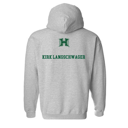 Hawaii - NCAA Women's Track & Field : Emilie Kirk Langschwager - Classic Shersey Hooded Sweatshirt-1