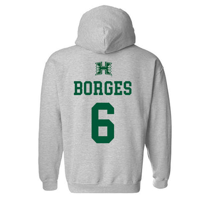Hawaii - NCAA Softball : Chloe Borges - Classic Shersey Hooded Sweatshirt-1
