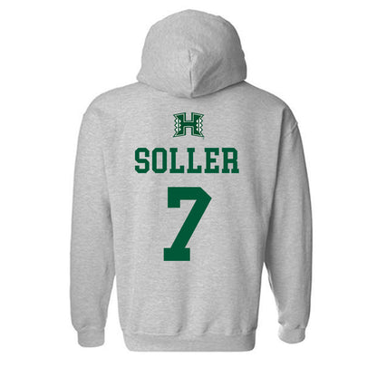 Hawaii - NCAA Softball : Kiani Soller - Classic Shersey Hooded Sweatshirt-1
