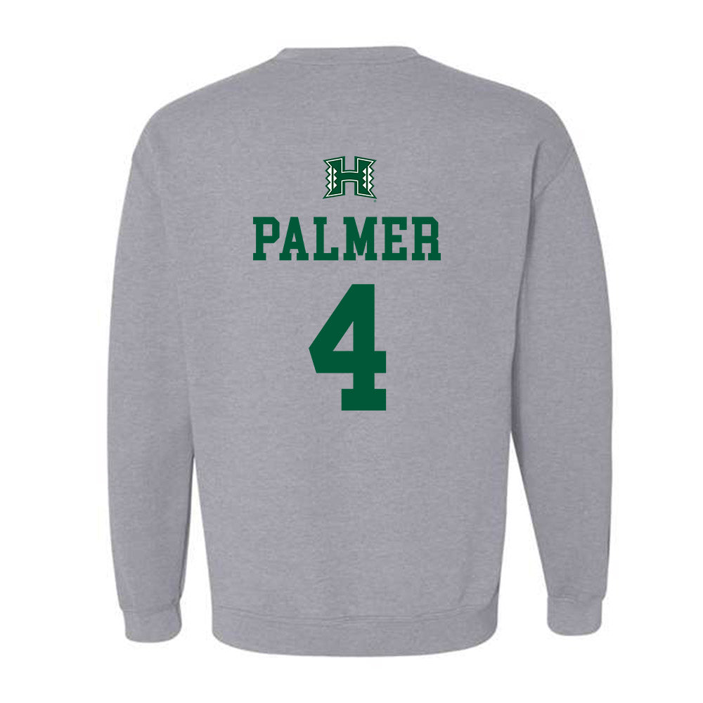 Hawaii - NCAA Football : Elijah Palmer - Classic Shersey Crewneck Sweatshirt-1