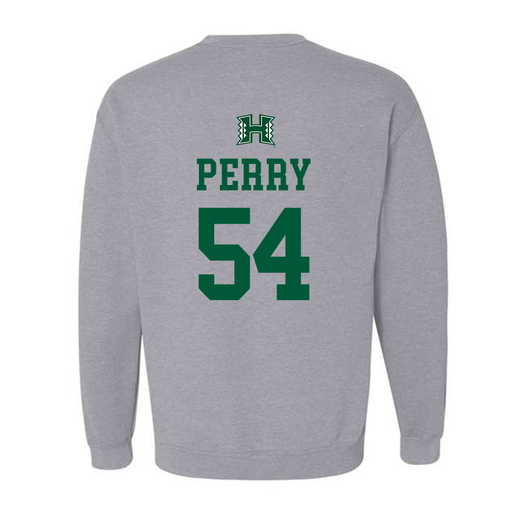 Hawaii - NCAA Football : Christian Perry - Crewneck Sweatshirt