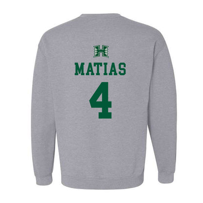 Hawaii - NCAA Women's Volleyball : Jackie Matias - Classic Shersey Crewneck Sweatshirt